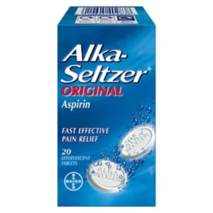 ALKA SELTZER ORIGINAL 20'S