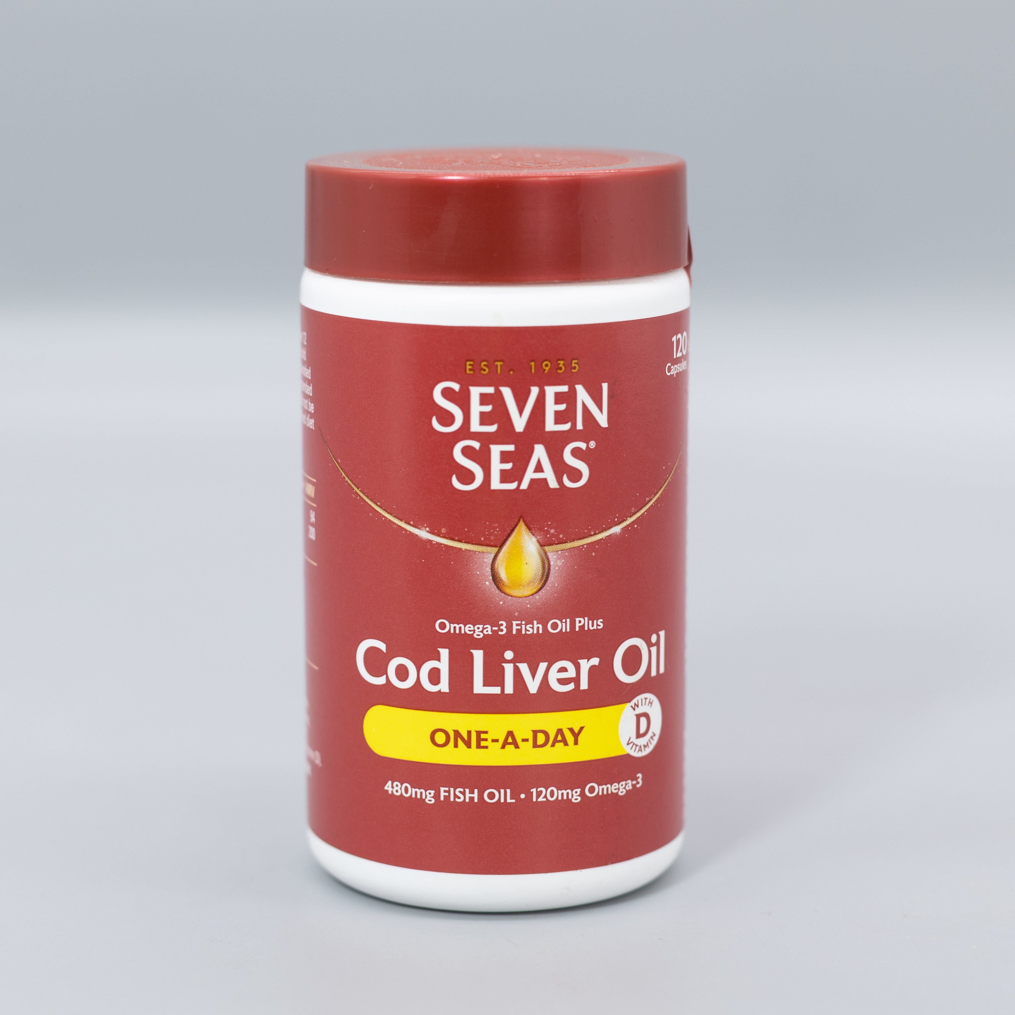 SEVEN SEAS COD LIVER OIL ONE A DAY 120'S