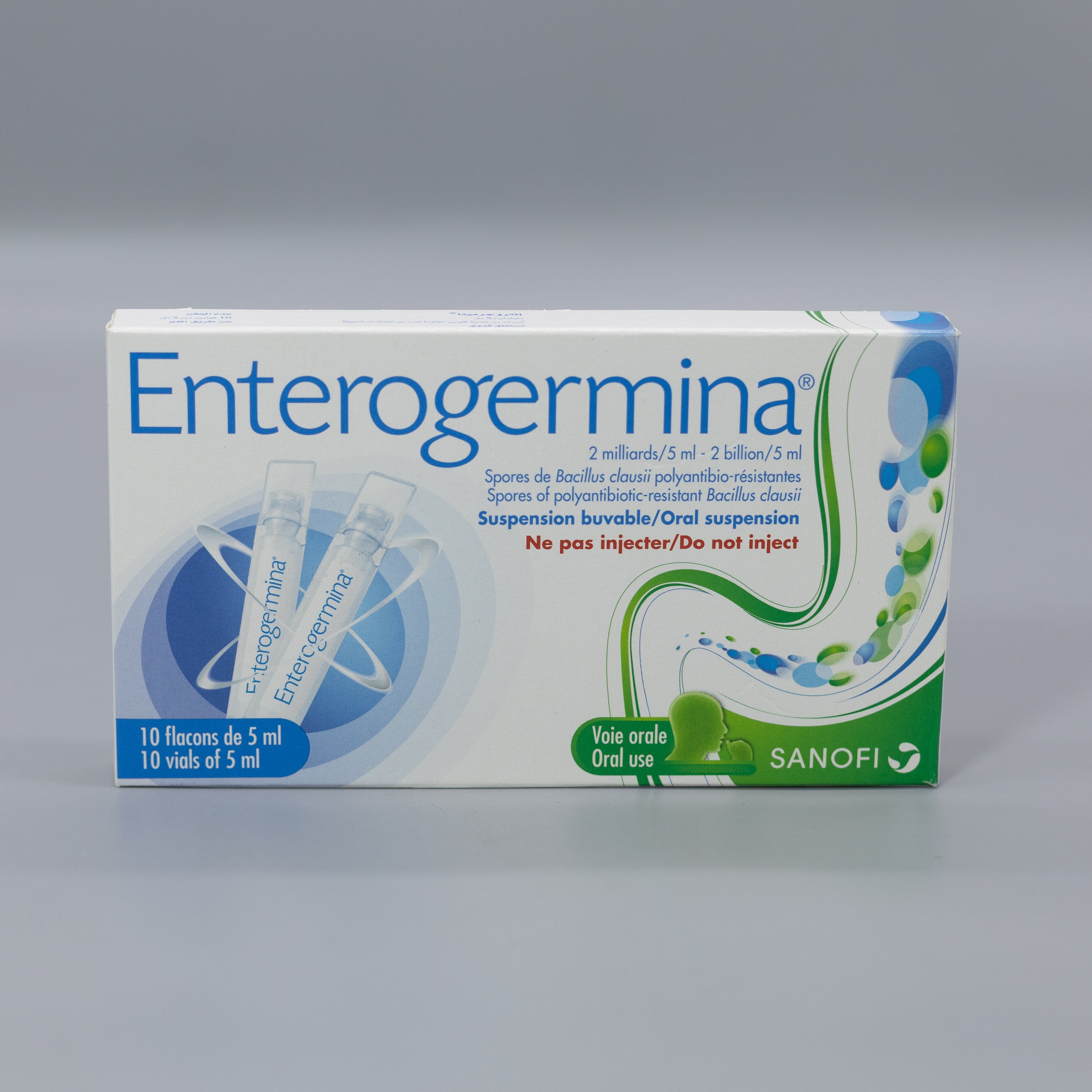 ENTEROGERMINA ORAL 5ML/AMPOULE 10'S