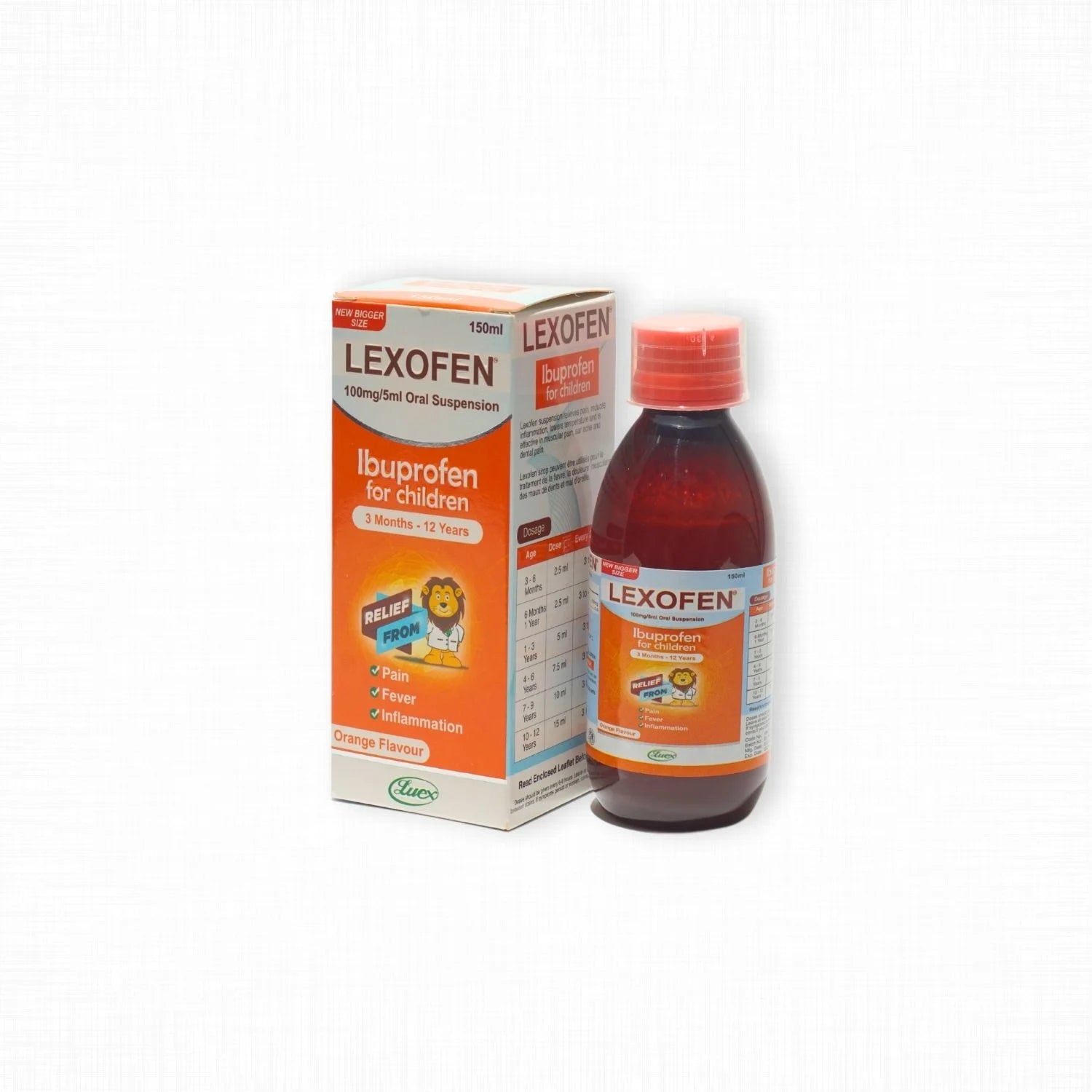 LEXOFEN SUSP 100MG/5ML 150ML