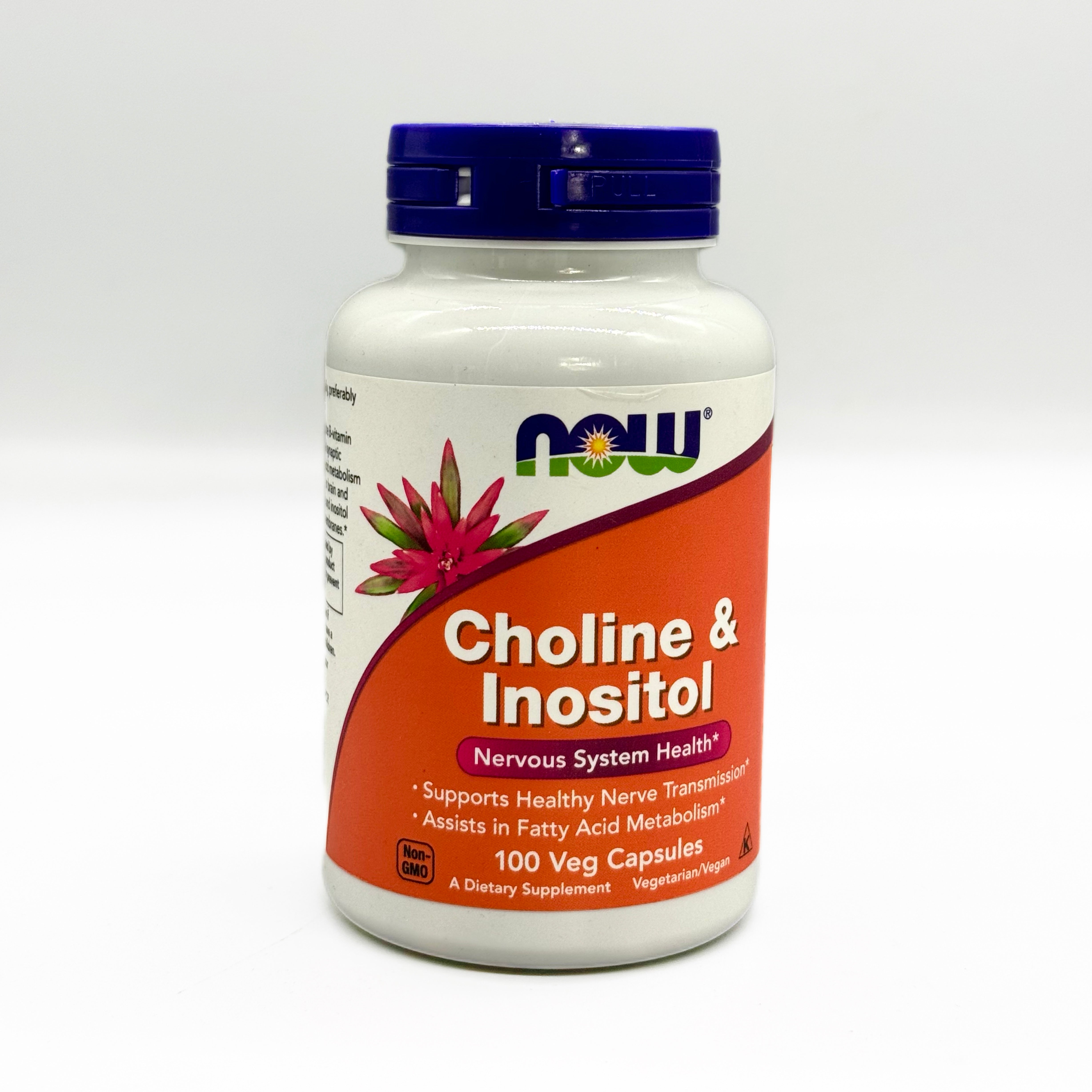 NOW CHOLINE INOSITOL TAB 100'S