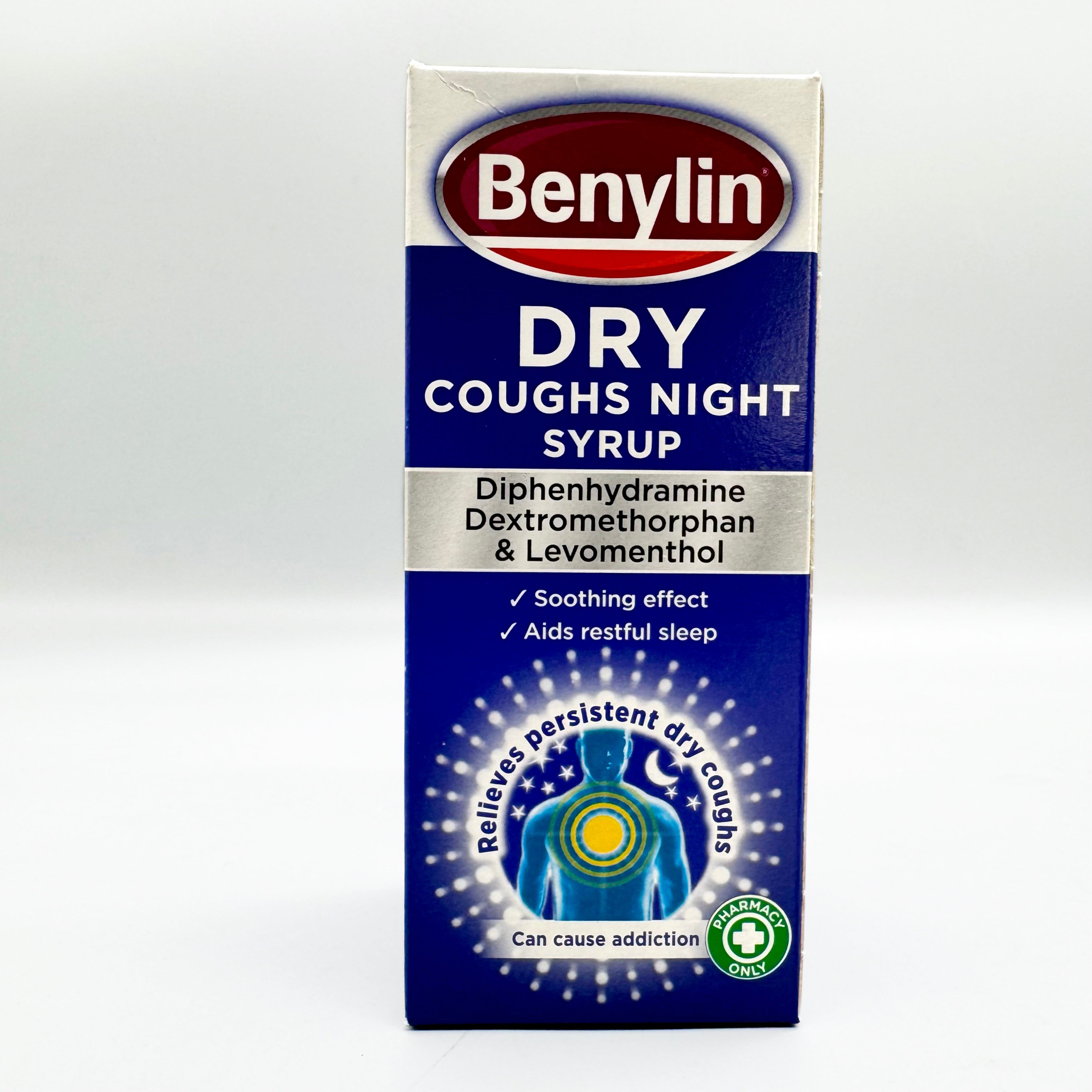 BENYLIN DRY COUGH NIGHT SYRUP 150ML