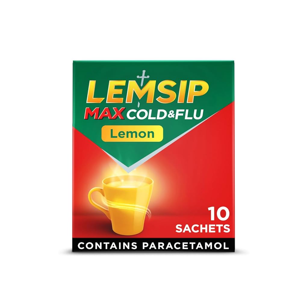 LEMSIP MAX COLD & FLU 10'S SACHETS