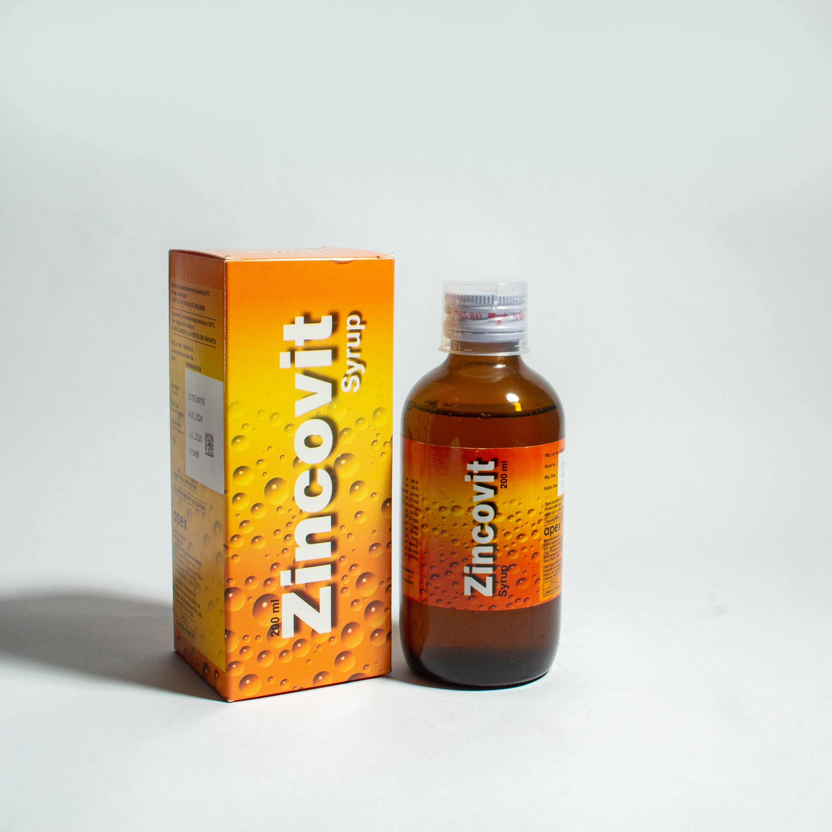 ZINCOVIT SYR 200ML