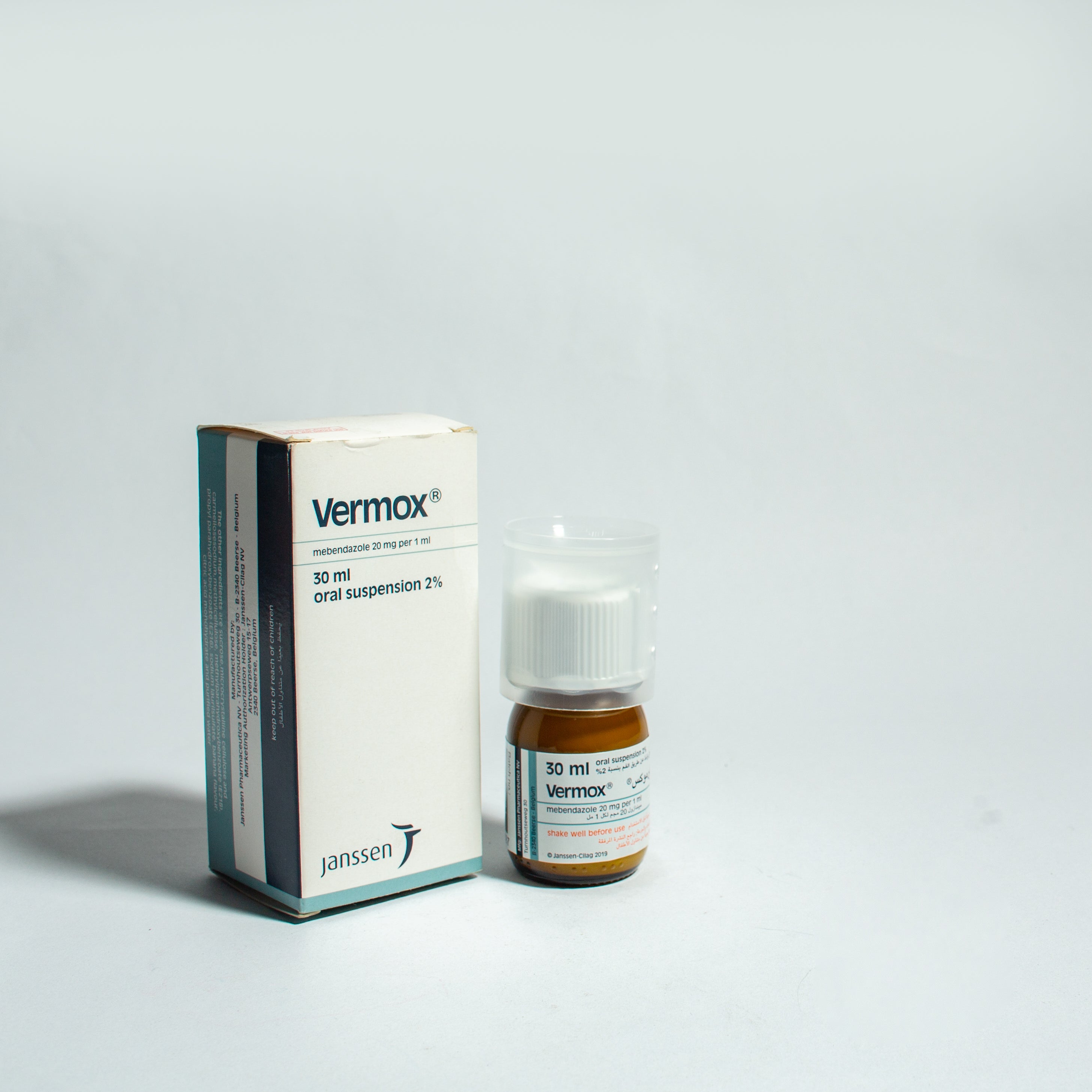 VERMOX ORAL SUPENSION 2% 30ML