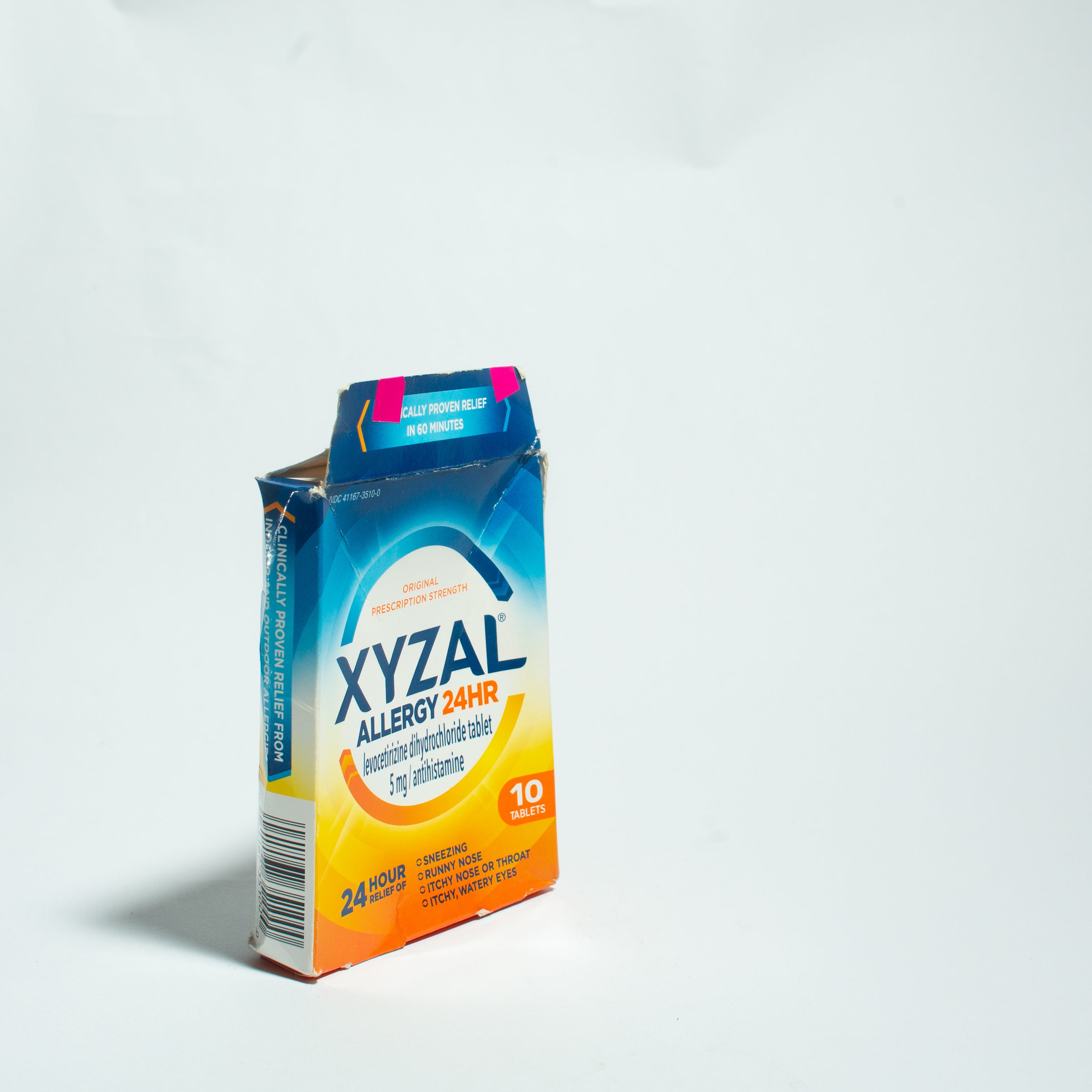XYZAL ALLERGY 24HR 10'S