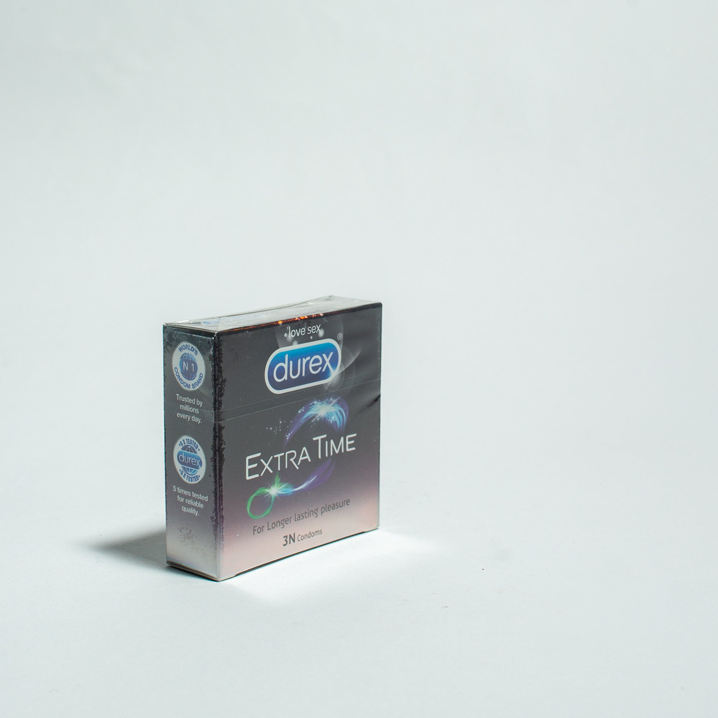 DUREX EXTRA TIME CONDOMS 3'S