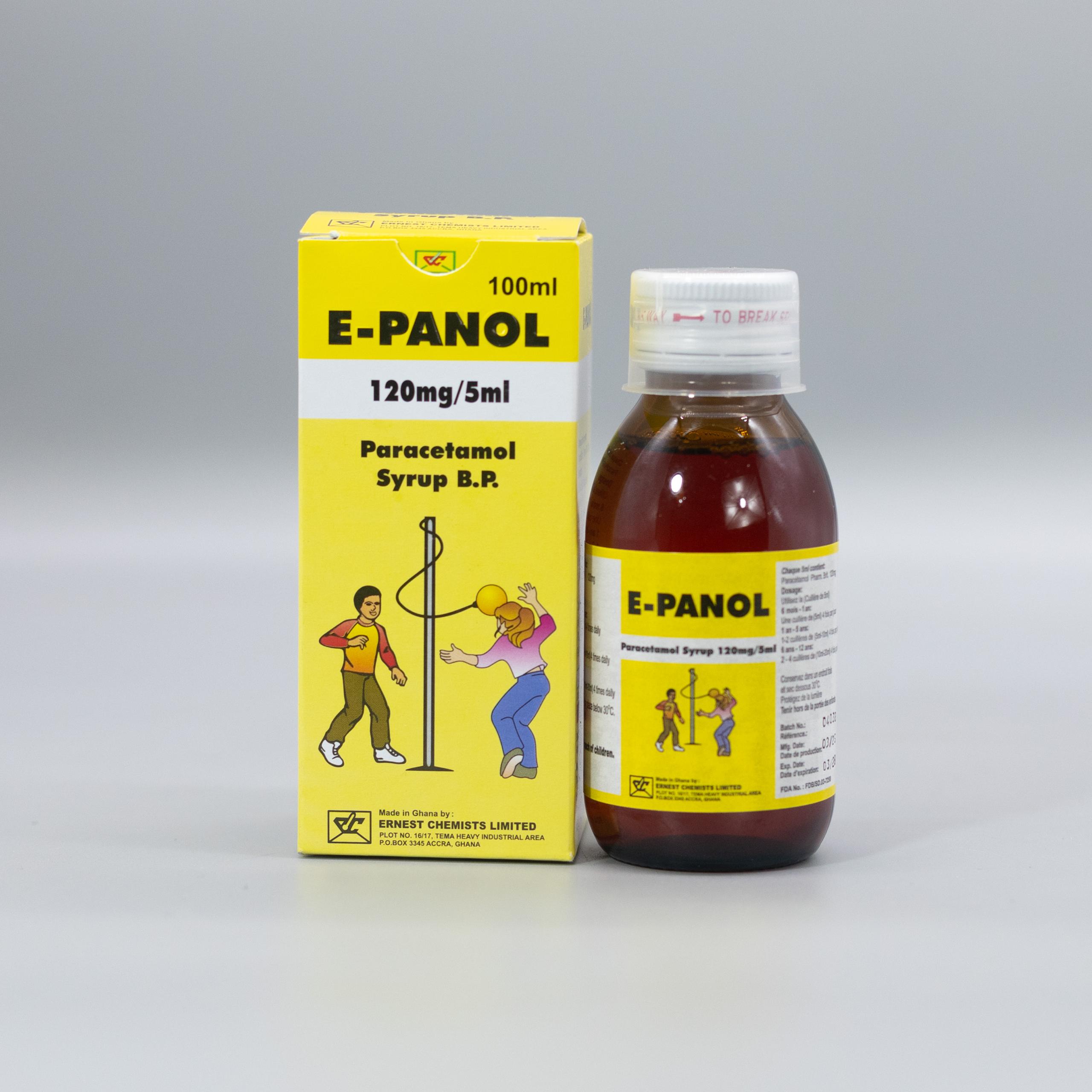 E-PANOL SYR 100ML /120/5ML