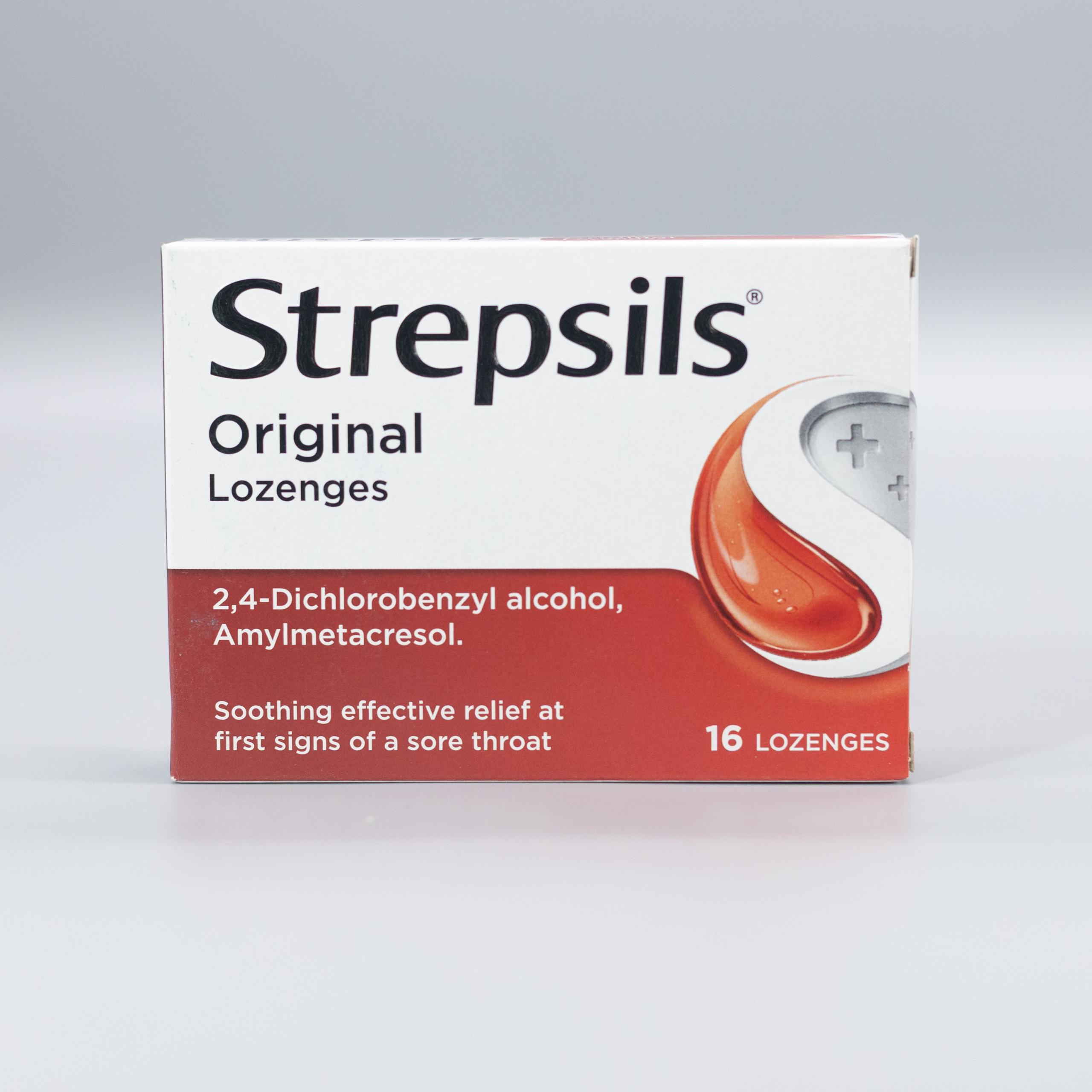 STREPSILS ORIGINAL LOZENGES 16'S