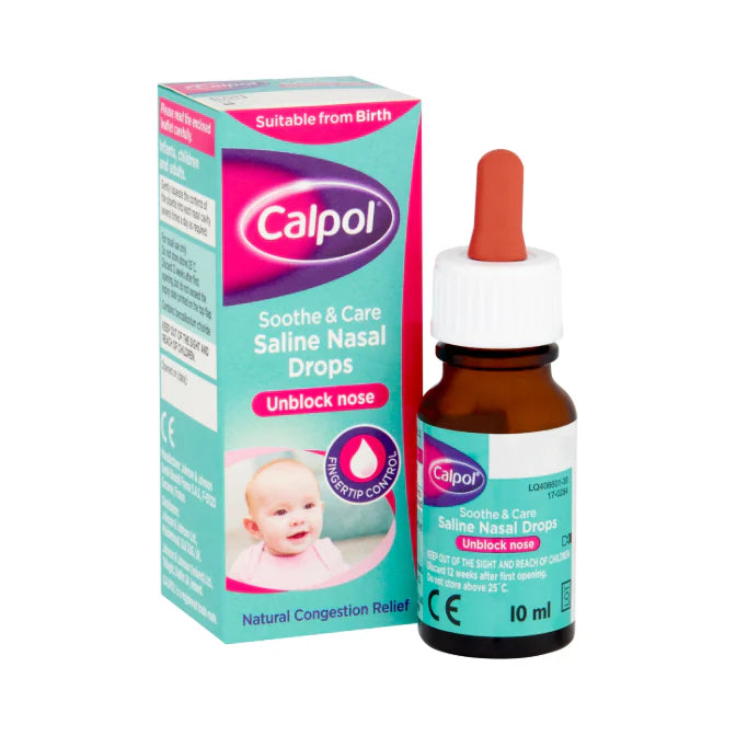 CALPOL SALINE NASAL DROP 10ML