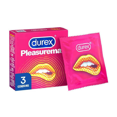 DUREX PLEASURE MAX CONDOM 3'S