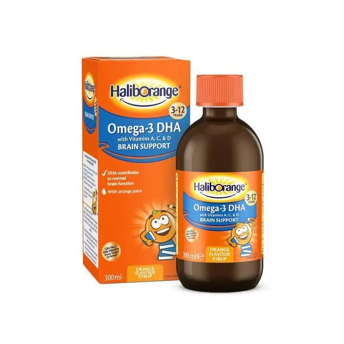 HALIBORANGE OMEGA-3 DHA MULTI SYRUP 300ML