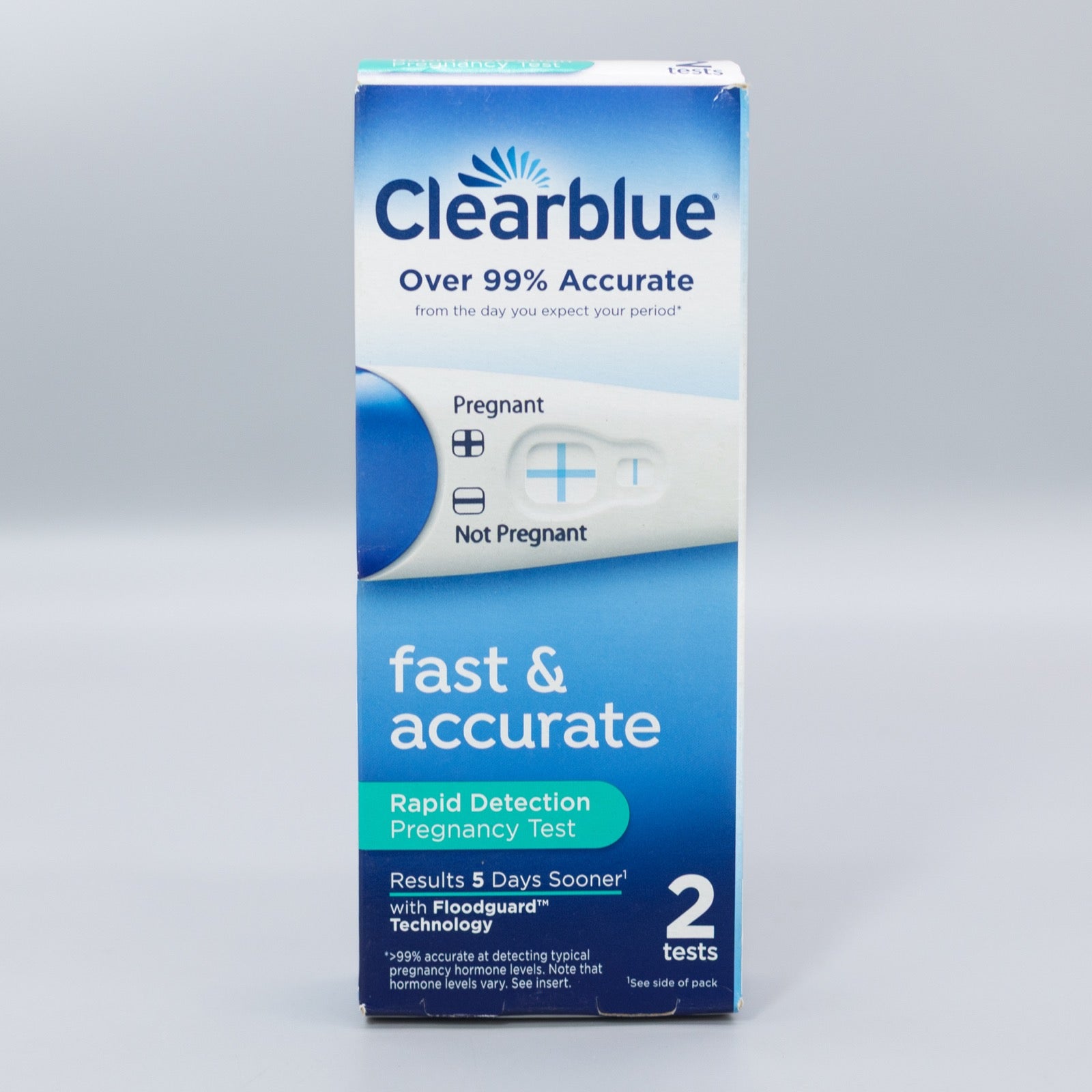 CLEARBLUE RAPID DETECTION TEST 2'S (FAST&ACCURATE)