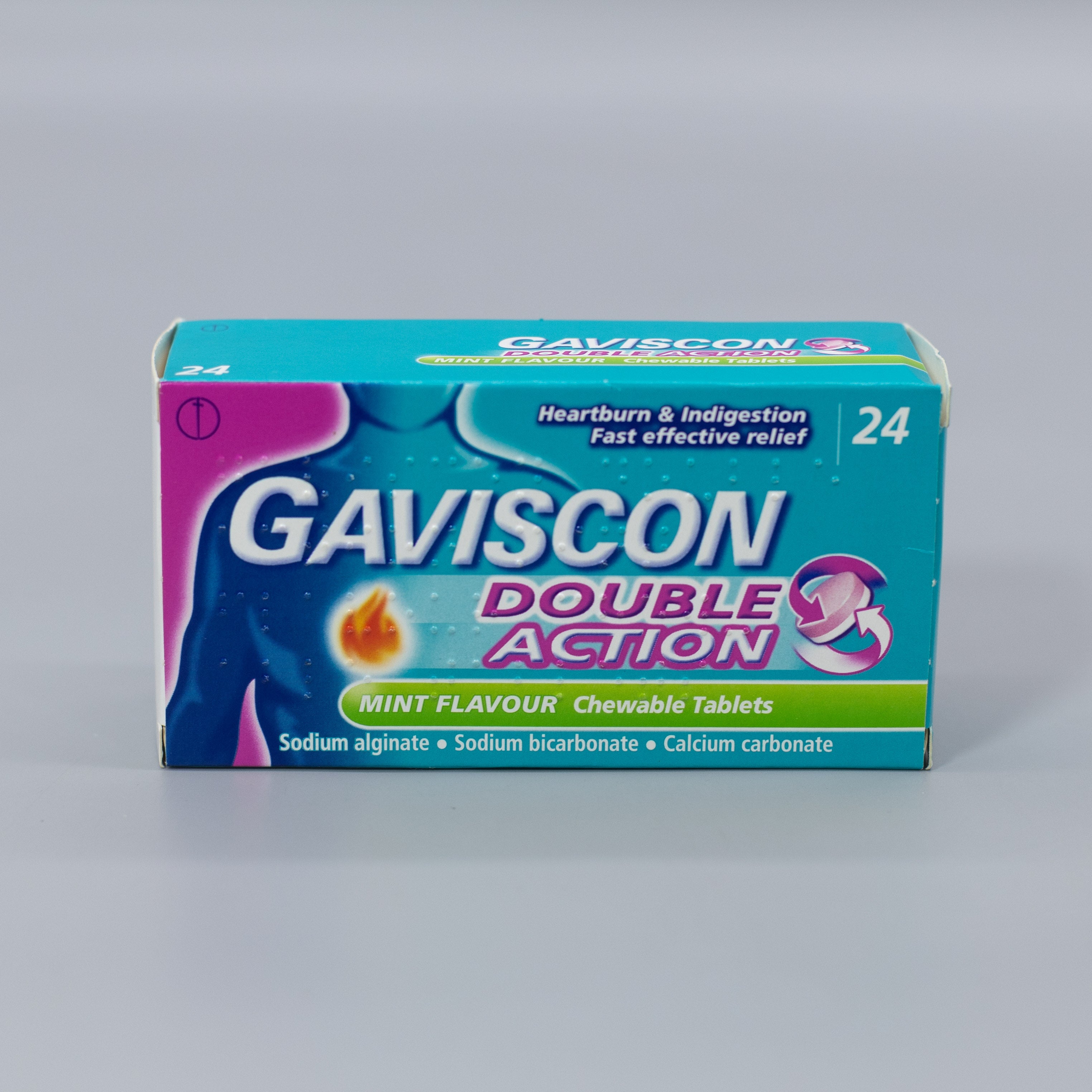 GAVISCON DOUBLE ACTION TABS 24'S