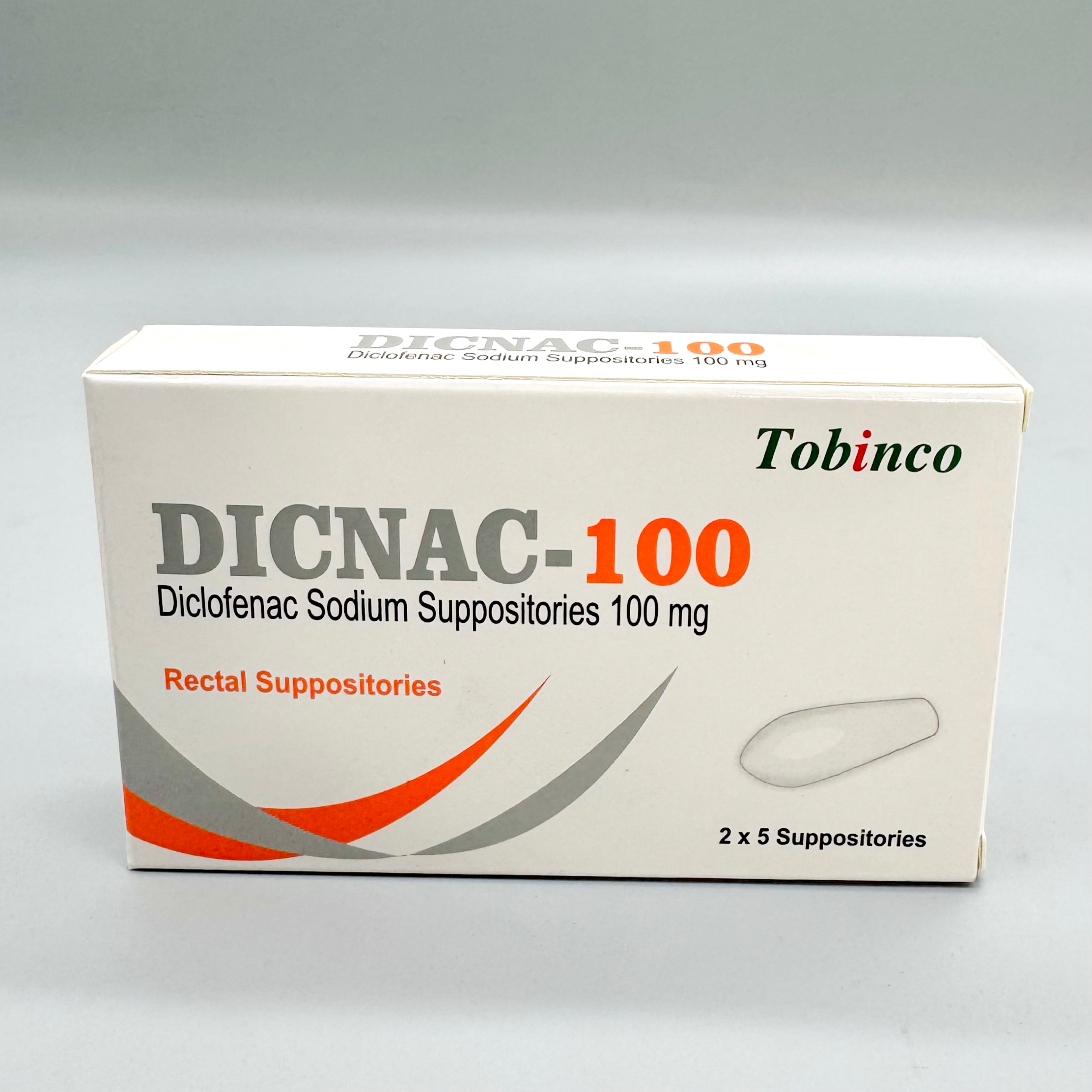 DICNAC 100MG SUPP 10'S