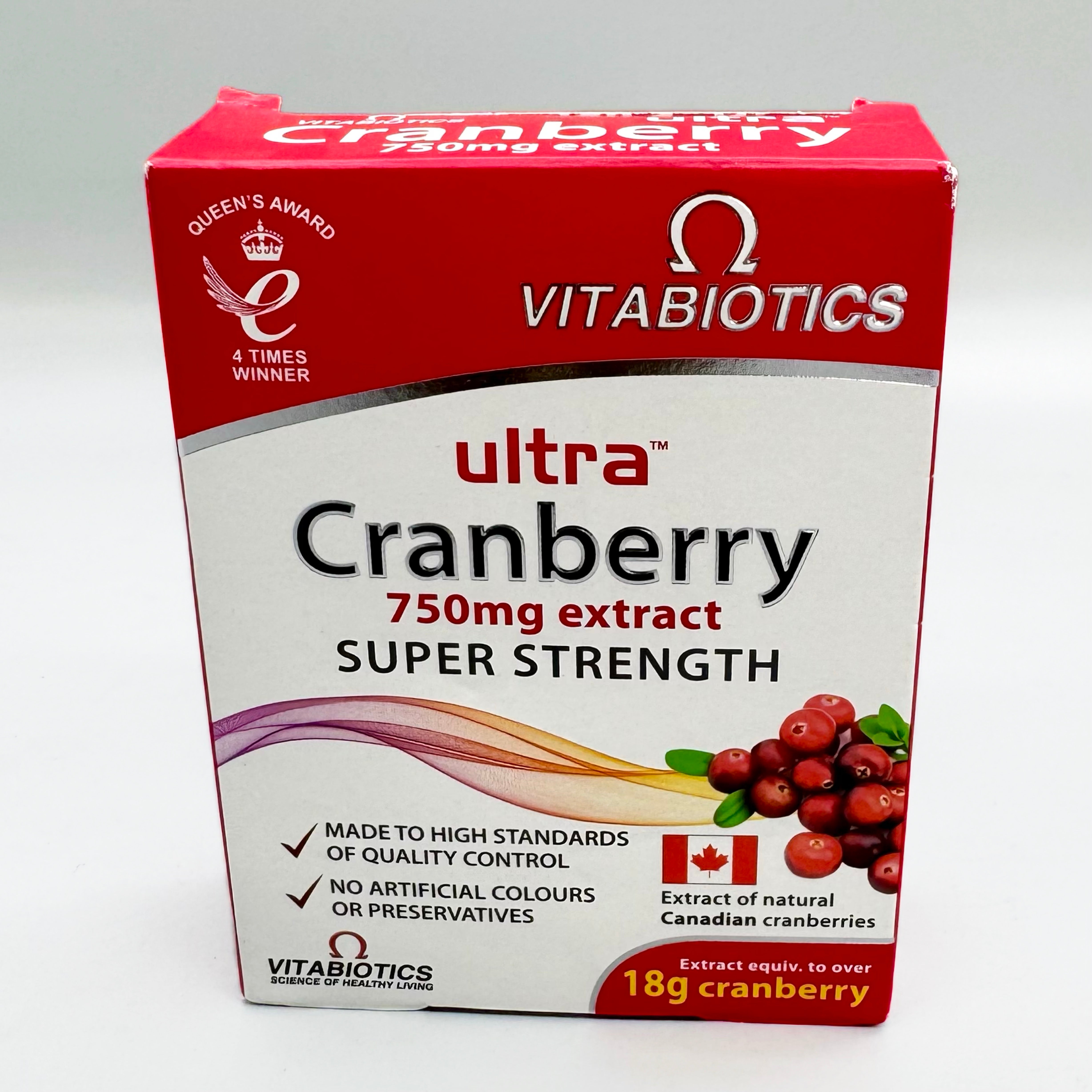 ULTRA CRANBERRY 750MG TABS 30'S