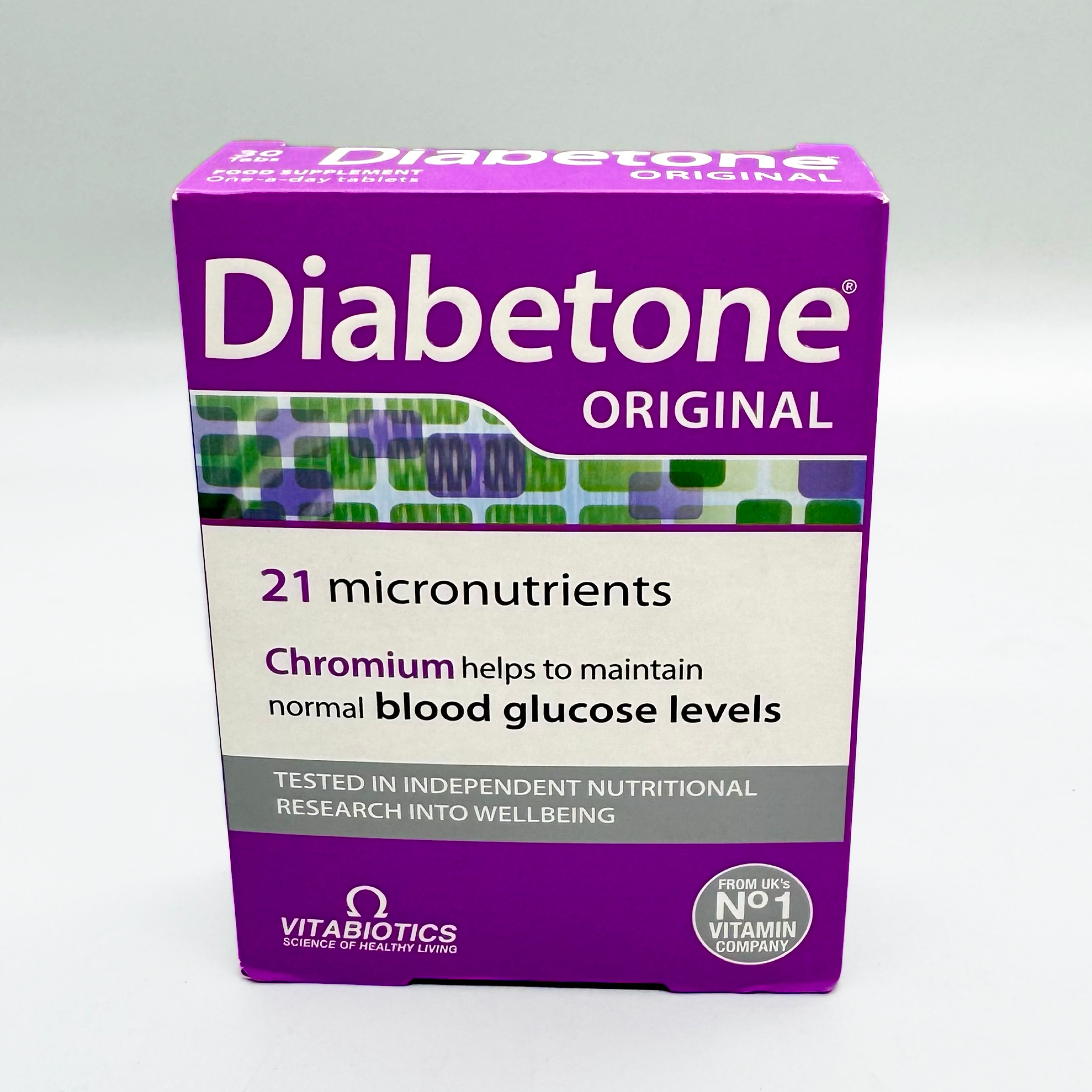 DIABETONE ORIGINAL TABS 30'S