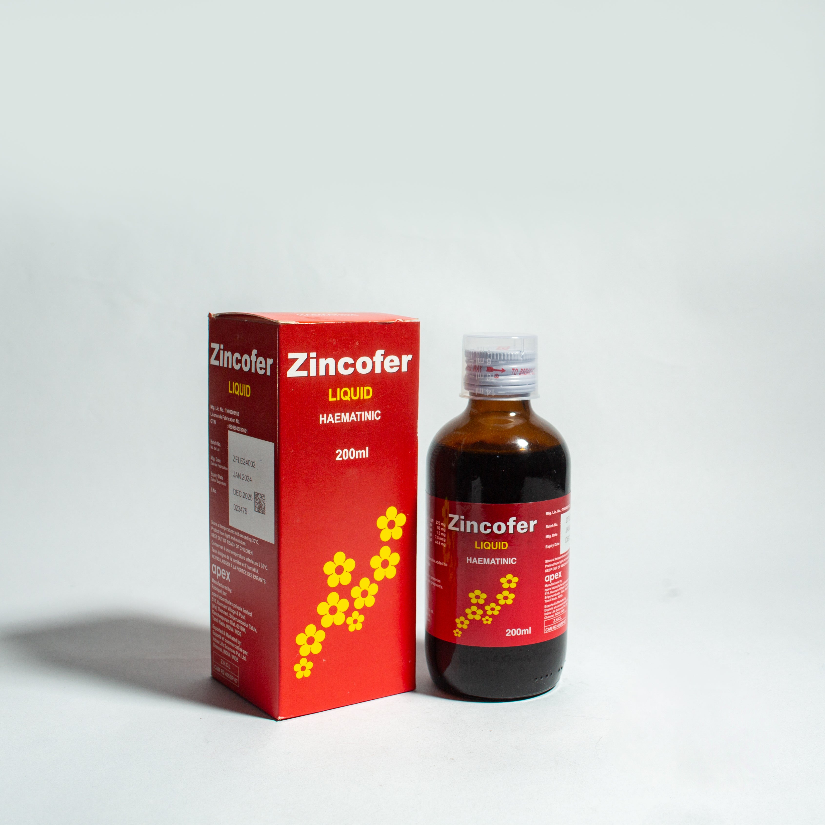 ZINCOFER SYR 200ML