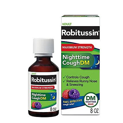 ROBITUSSIN MAX STRENGTH NIGHTTIME COUGH DM 237ML