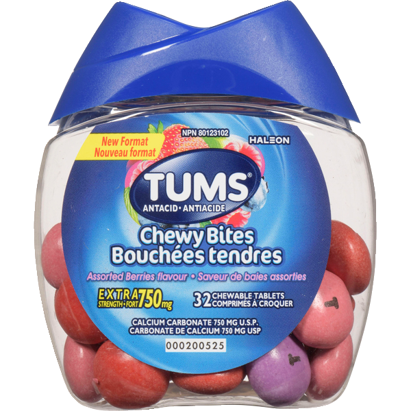 TUMS ANTACID CHEWY BITES 32'S