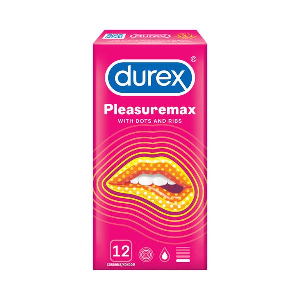 DUREX PLEASURE MAX CONDOM 12'S